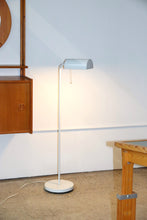 Load image into Gallery viewer, White Mid Century Floor Lamp
