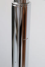 Load image into Gallery viewer, Koch &amp; Lowy Adjustable Swing Arm Chrome Floor Lamp
