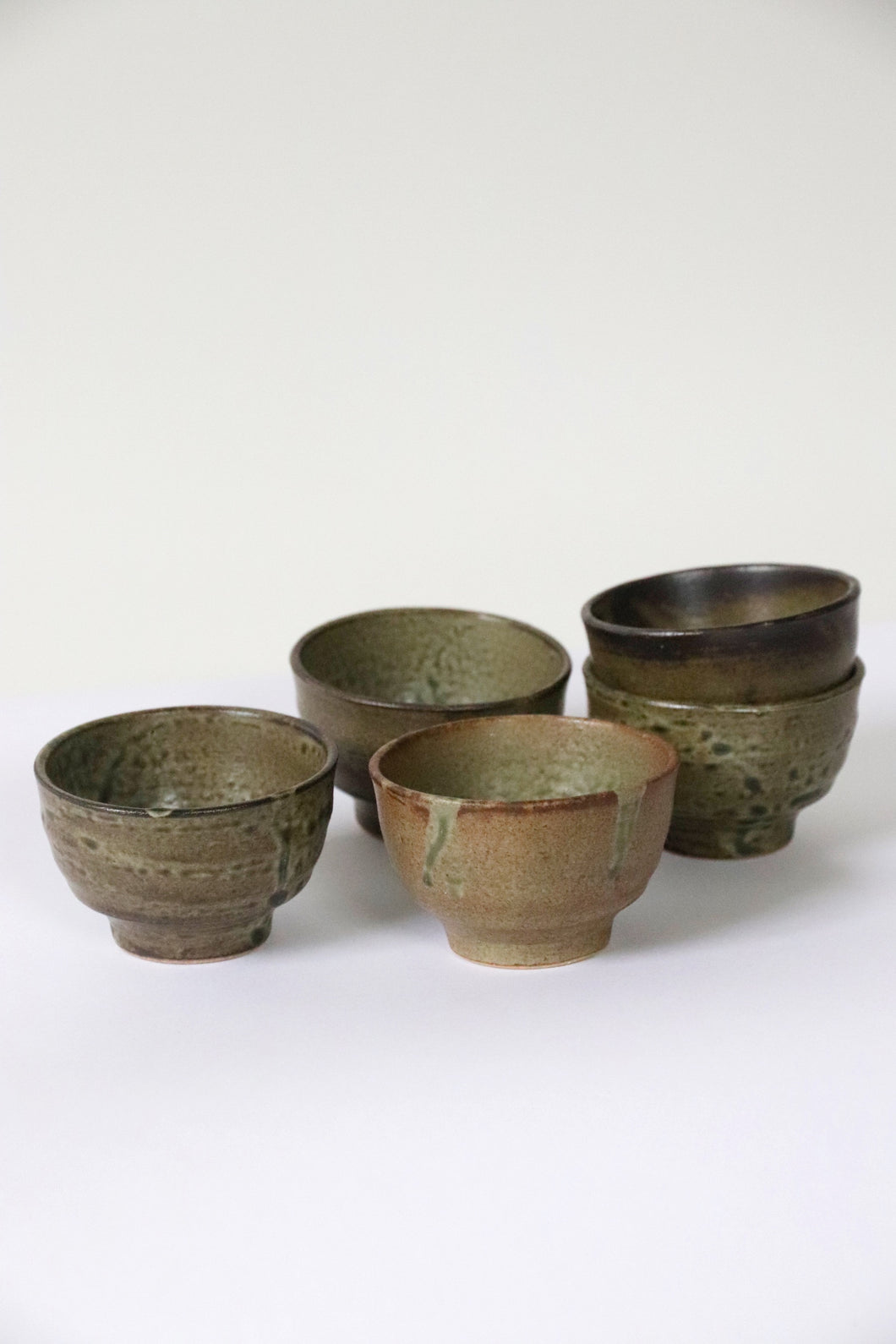 Stoneware Teacup Set