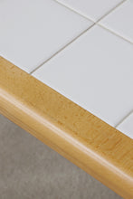 Load image into Gallery viewer, Danish Beech &amp; Tile Dining Table
