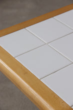 Load image into Gallery viewer, Danish Beech &amp; Tile Dining Table
