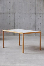 Load image into Gallery viewer, Danish Beech &amp; Tile Dining Table
