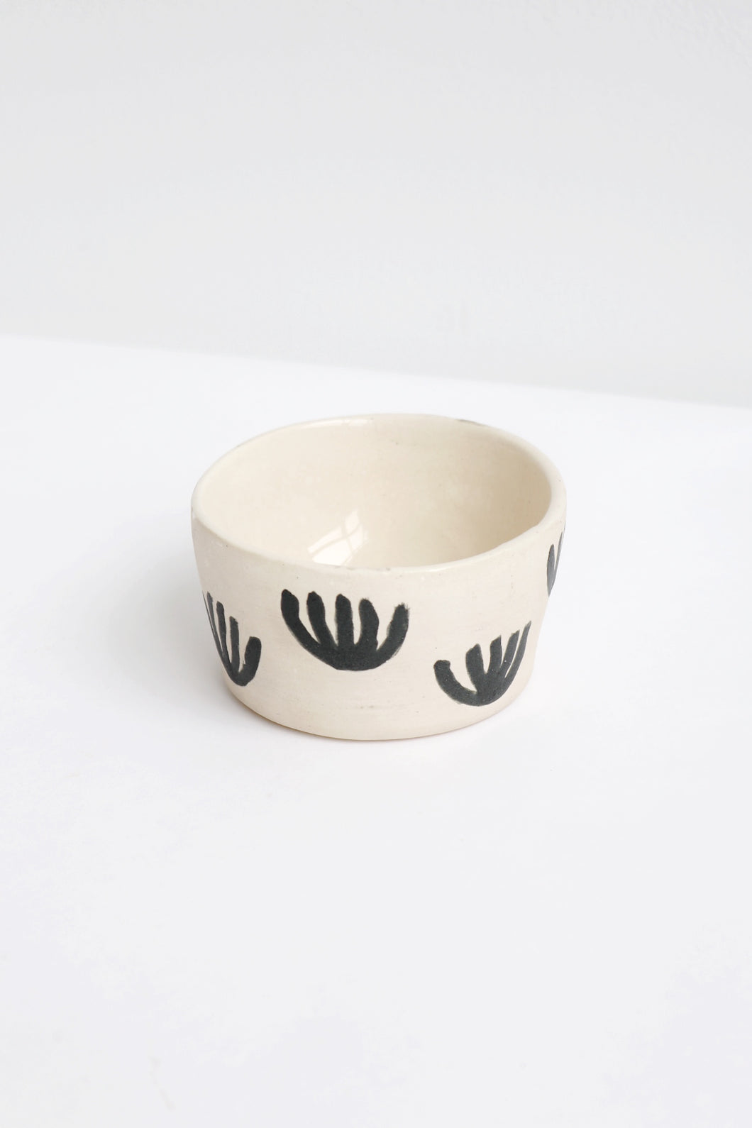 Small Abstract Studio Pottery Bowl