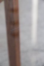 Load image into Gallery viewer, Square Oak &amp; Glass Side Tables
