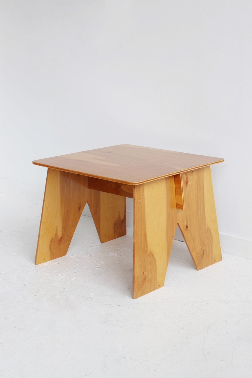 Plywood Side Table