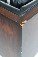 Load image into Gallery viewer, Milo Baughman Rosewood &amp; Leather Sofa
