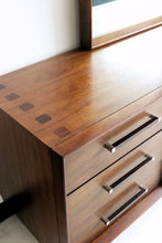 Load image into Gallery viewer, Walnut &amp; Rosewood Dresser Set By Lane
