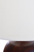 Load image into Gallery viewer, Sculptural Mid Century Teak Lamp
