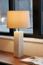 Load image into Gallery viewer, Carrara Marble Table Lamp
