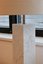 Load image into Gallery viewer, Carrara Marble Table Lamp
