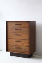 Load image into Gallery viewer, Walnut &amp; Rosewood Highboy by Lane
