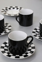 Load image into Gallery viewer, Checkered Espresso Set
