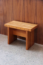 Load image into Gallery viewer, Handmade Solid Wood Stool
