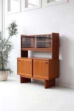 Load image into Gallery viewer, Mid Century Teak Hutch
