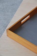 Load image into Gallery viewer, Stainless Steel &amp; Wood Tray
