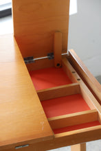 Load image into Gallery viewer, Vintage Blonde Drafting Desk
