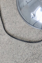 Load image into Gallery viewer, Chrome &amp; Beech Torchiere Lamp
