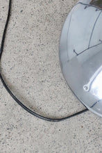 Load image into Gallery viewer, Chrome &amp; Beech Torchiere Lamp
