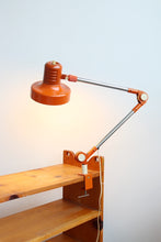 Load image into Gallery viewer, Orange Clamp Task Lamp
