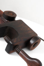 Load image into Gallery viewer, Articulating Rosewood Clamp Task Lamp
