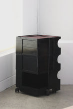 Load and play video in Gallery viewer, Rare Wood Top Boby Trolley By Joe Colombo
