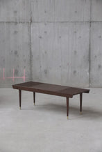 Load and play video in Gallery viewer, Mid Century Extendable Slatted Bench
