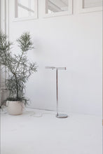 Load and play video in Gallery viewer, Koch &amp; Lowy Adjustable Swing Arm Chrome Floor Lamp
