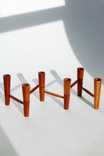 Load image into Gallery viewer, Articulating Wood Candelabra
