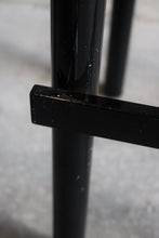 Load image into Gallery viewer, Pair Of Black Tubular Stools
