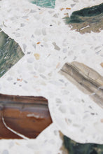 Load image into Gallery viewer, Terrazzo, Geode, &amp; Iron Side Table
