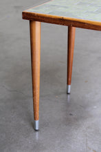Load image into Gallery viewer, Mid Century Tile Side Table
