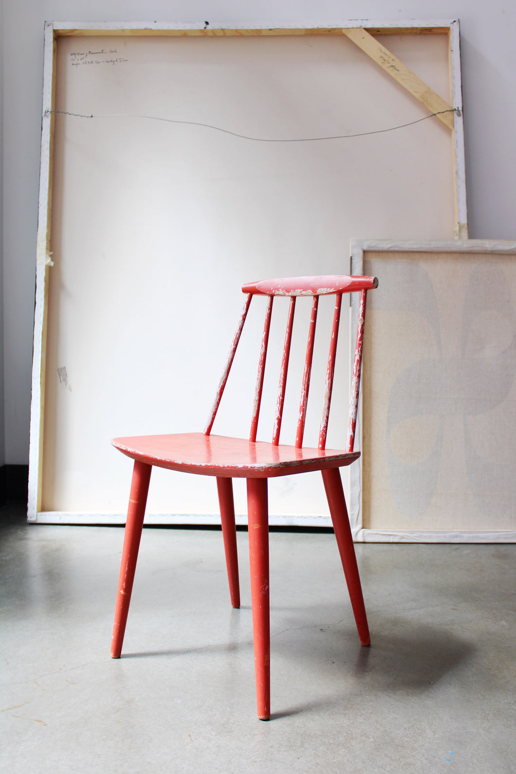 Spindle Back Chair By Folke Palsson