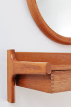 Load image into Gallery viewer, Danish Floating Shelf With Drawers
