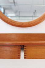 Load image into Gallery viewer, Danish Floating Shelf With Drawers
