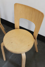 Load image into Gallery viewer, Pair Of Artek 66 Chairs By Alvar Aalto
