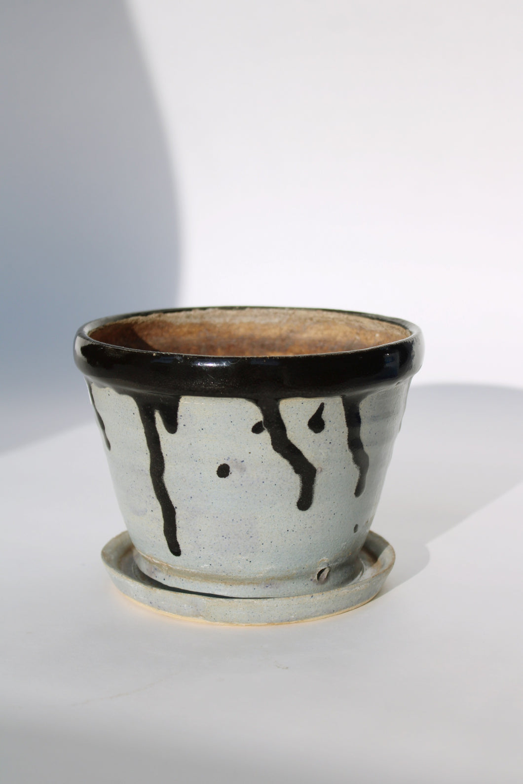 Studio Pottery Drip Planter