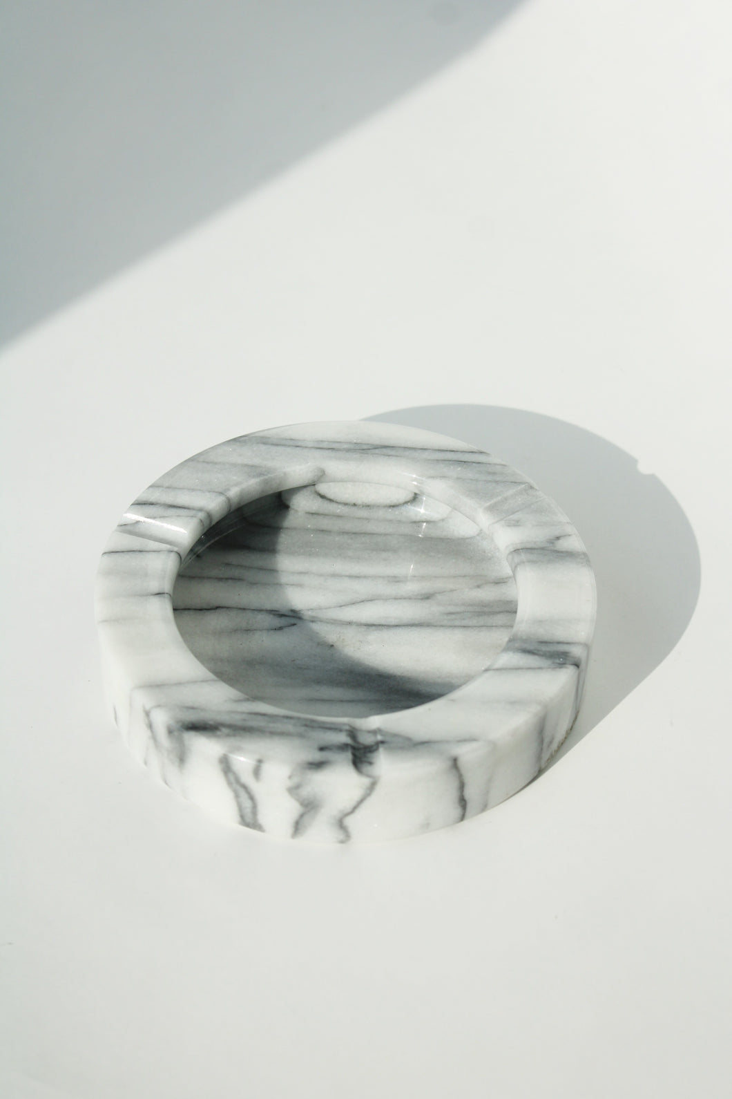 Carrara Marble Ashtray