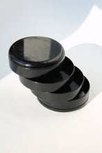 Load image into Gallery viewer, Black Plastic Swivel Canister By Interdesign
