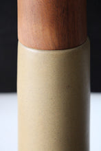 Load image into Gallery viewer, Martz Ceramic &amp; Walnut Lamp By Marshall Studios
