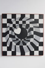 Load image into Gallery viewer, Hard Edge Op Art Painting
