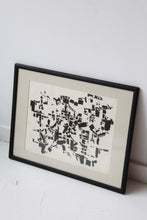 Load image into Gallery viewer, &quot;Tsunami&quot; Framed Lithograph by Claude R. Bently 1969
