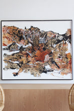Load image into Gallery viewer, Vintage Abstract Lanscape Painting
